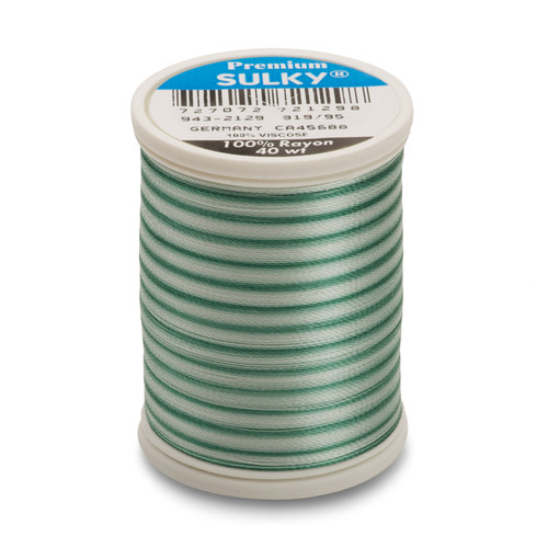 Sulky 40 Wt. Rayon Multi-Color Thread - Red/White/Blue - 850